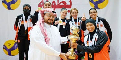 «العنقاء» يتوّج بكأس «نافس» لطائرة السيدات