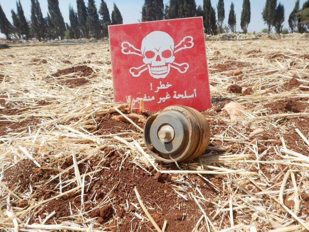مقتل طفل جراء انفجار لغم أرضي بريف حلب