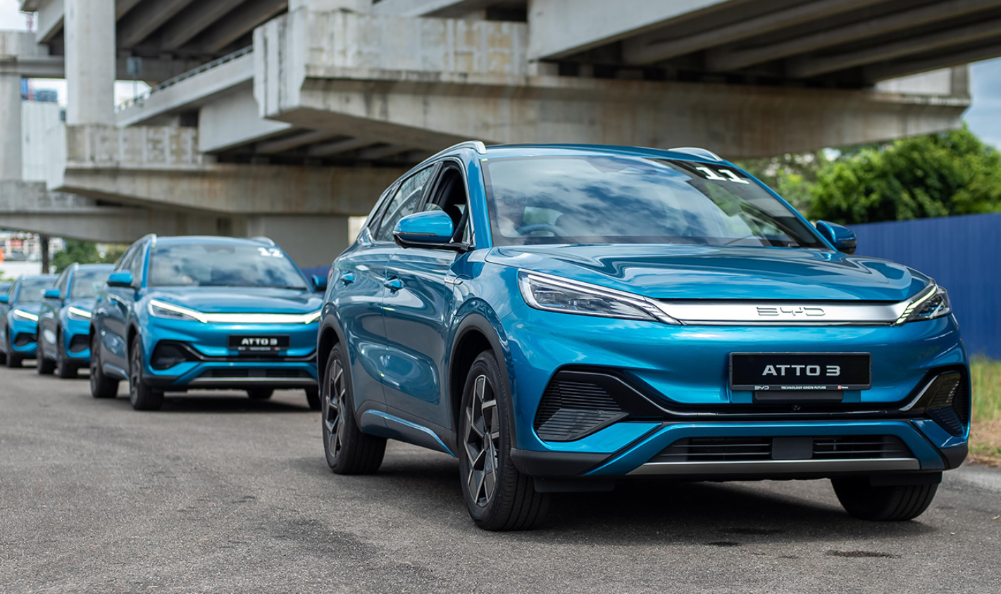 BYD Atto 3 الكهربائية تتخطى حاجز المليون مبيعات خلال 45 شهرًا