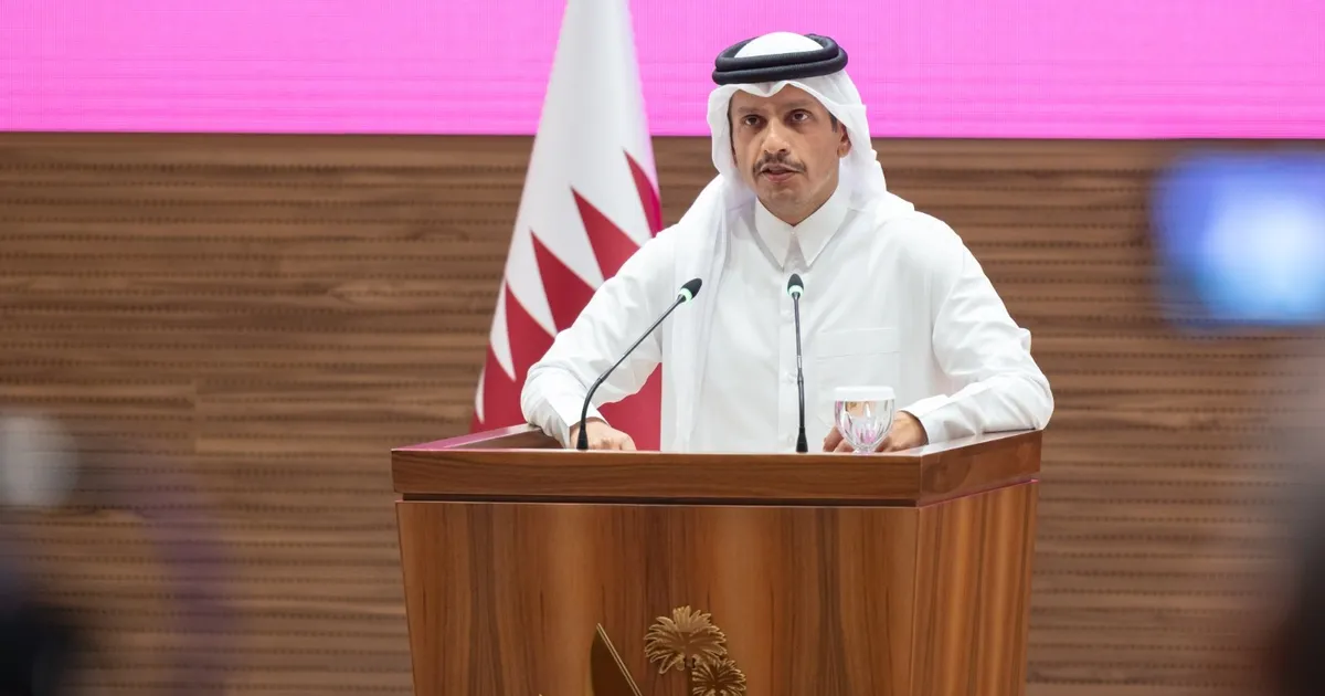 رئيس الوزراء القطري: هجوم إسرائيل "إرهاب دولة" يمارسه شخص مثل نتنياهو