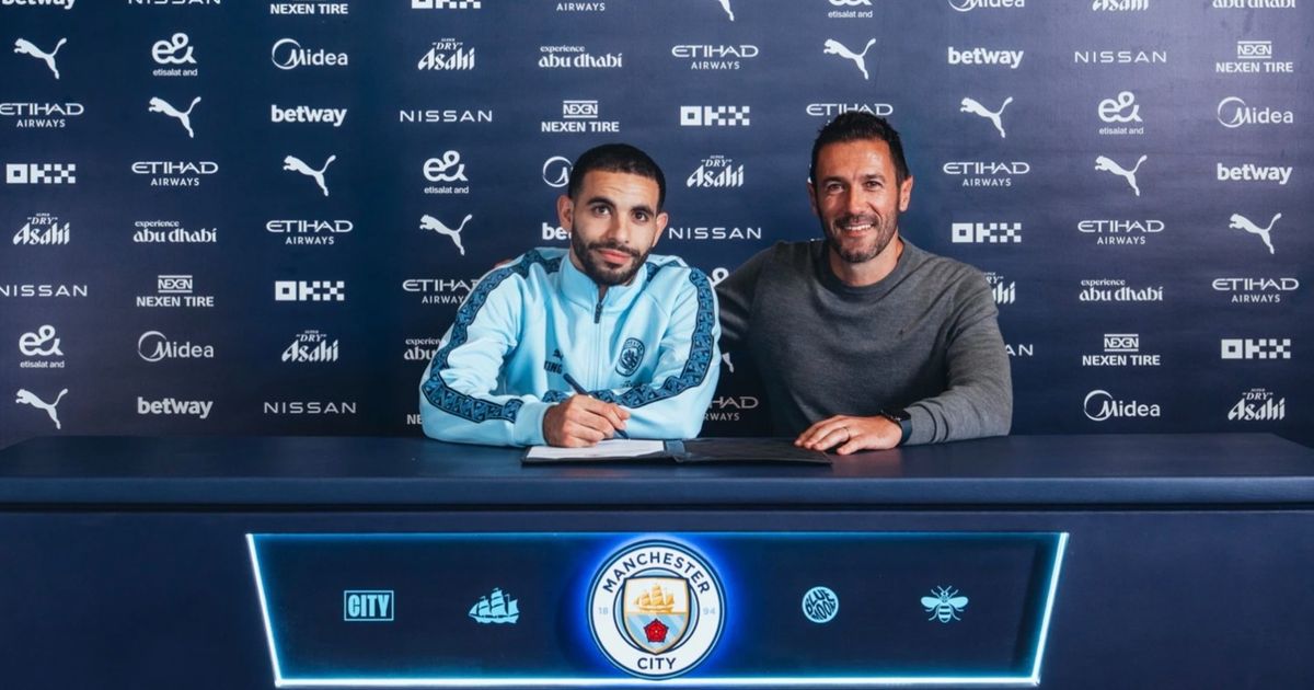 مانشستر سيتي يُقدم آيت نوري للجمهور.. واللاعب: الحلم تحقق