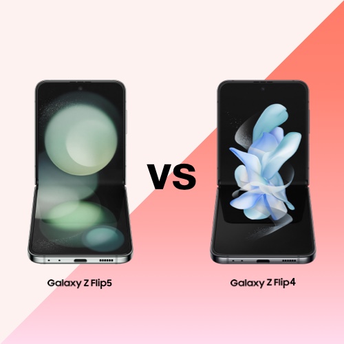 مقارنة مذهلة: Galaxy Z Flip 5 ضد Galaxy Z Flip 4 الأفضل