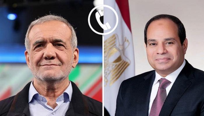 السيسي وبزشكيان.. محادثات هاتفية تتناول التطورات الإقليمية