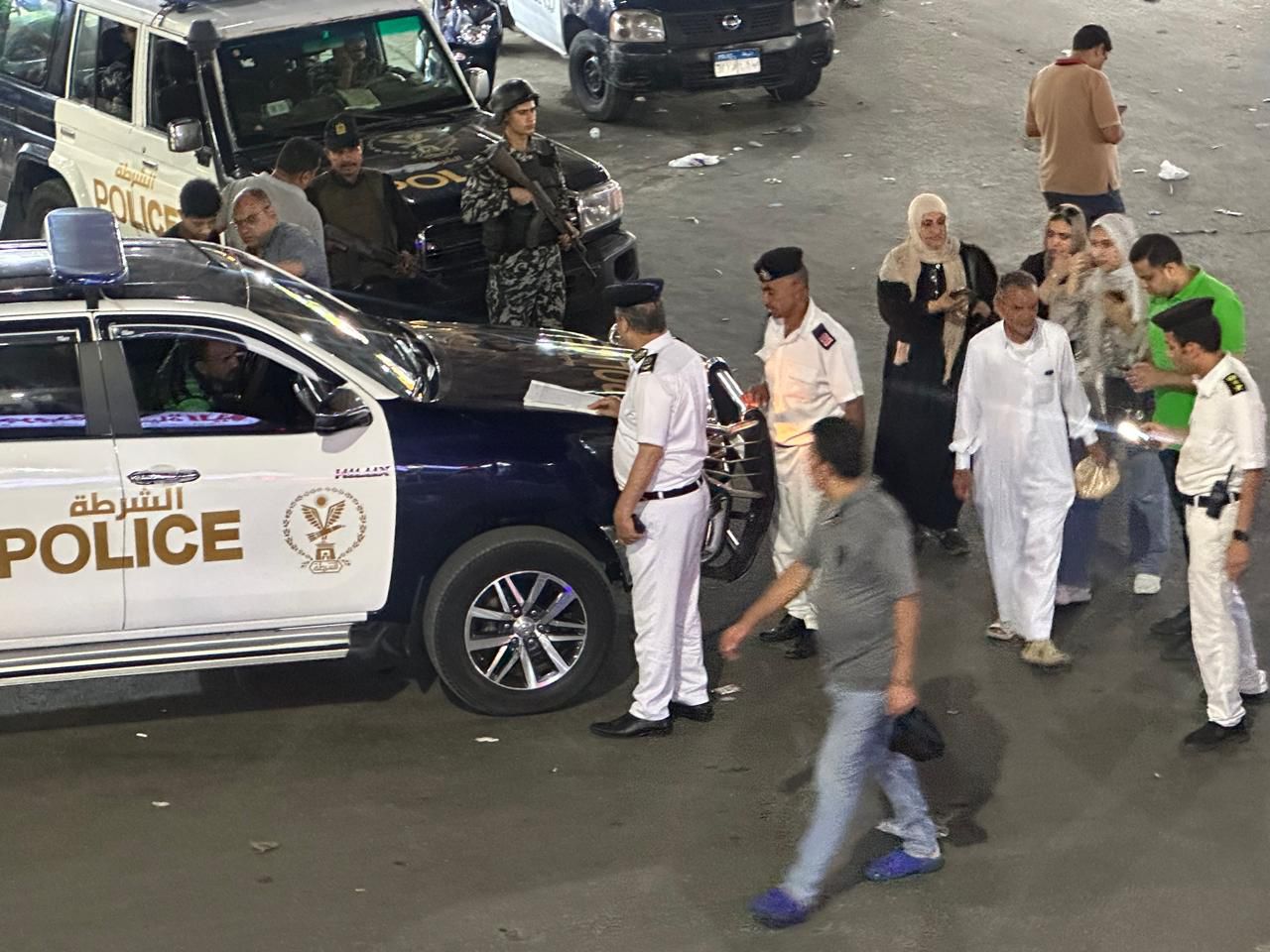 مساعد مدير أمن الإسكندرية يتفقد التمركزات الأمنية