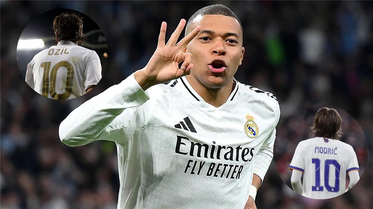من لعنة أوزيل إلى مودريتش "التاريخي".. أي طريق سيسلكه مبابي مع رقم 10 في ريال مدريد؟