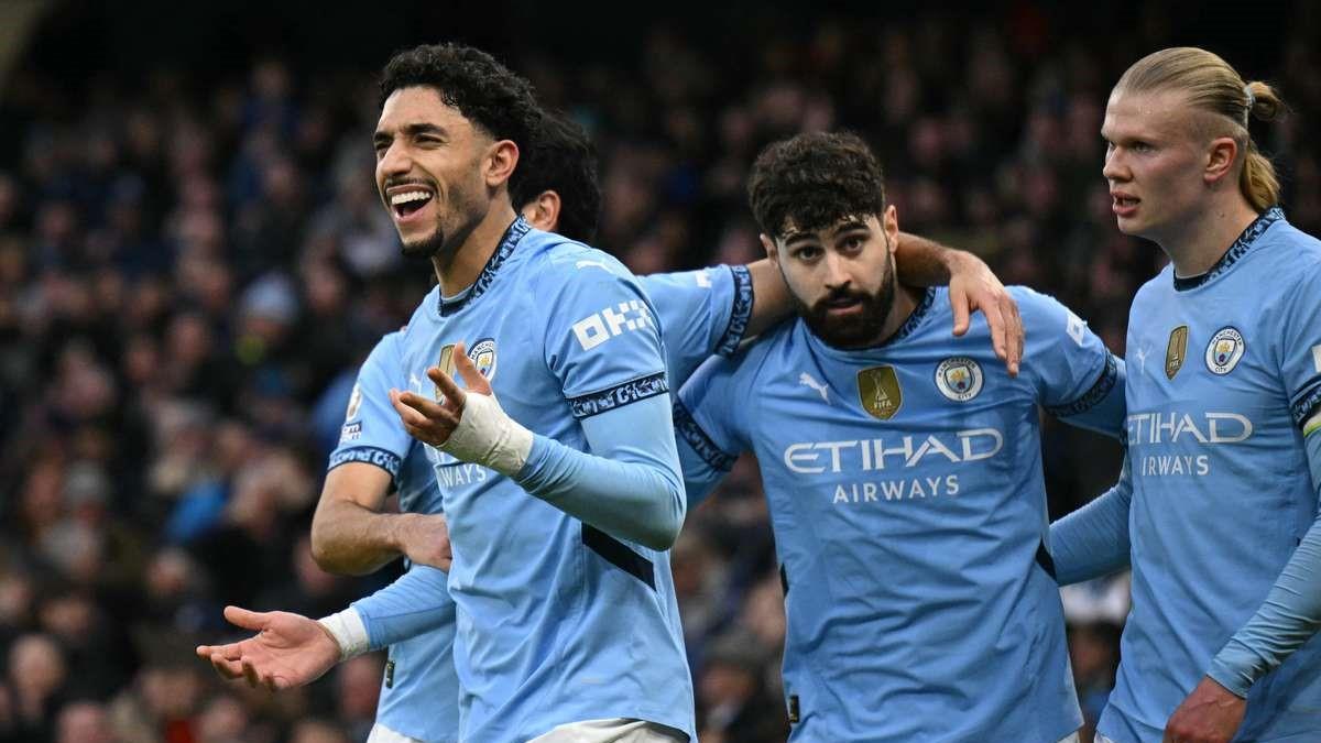 مواعيد مباريات مانشستر سيتي في مرحلة الدوري من دوري أبطال أوروبا 2025/26