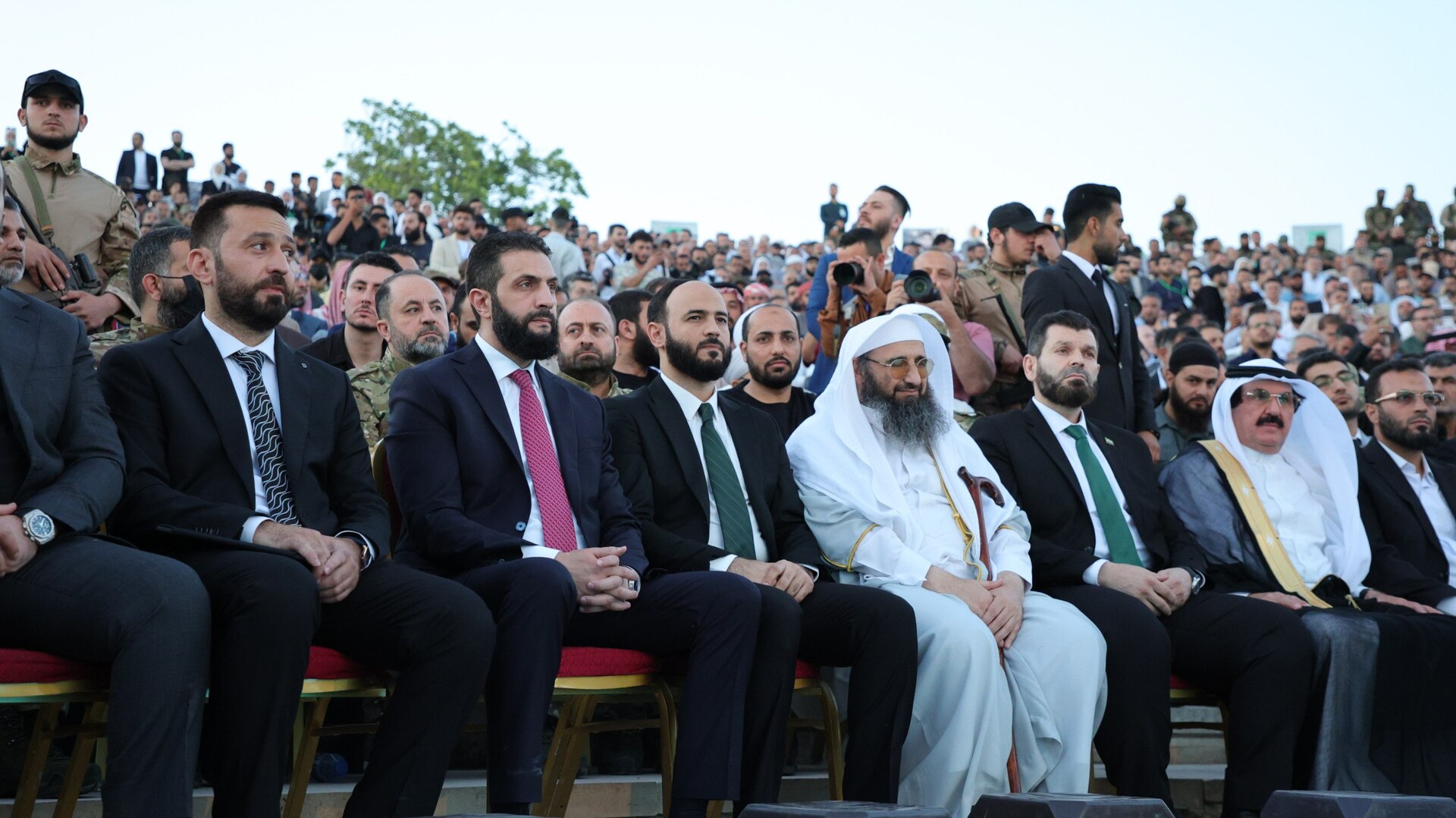 الرئيس السوري أحمد الشرع: من قلب حلب أعلن للعالم أن حربنا مع الطغاة انتهت