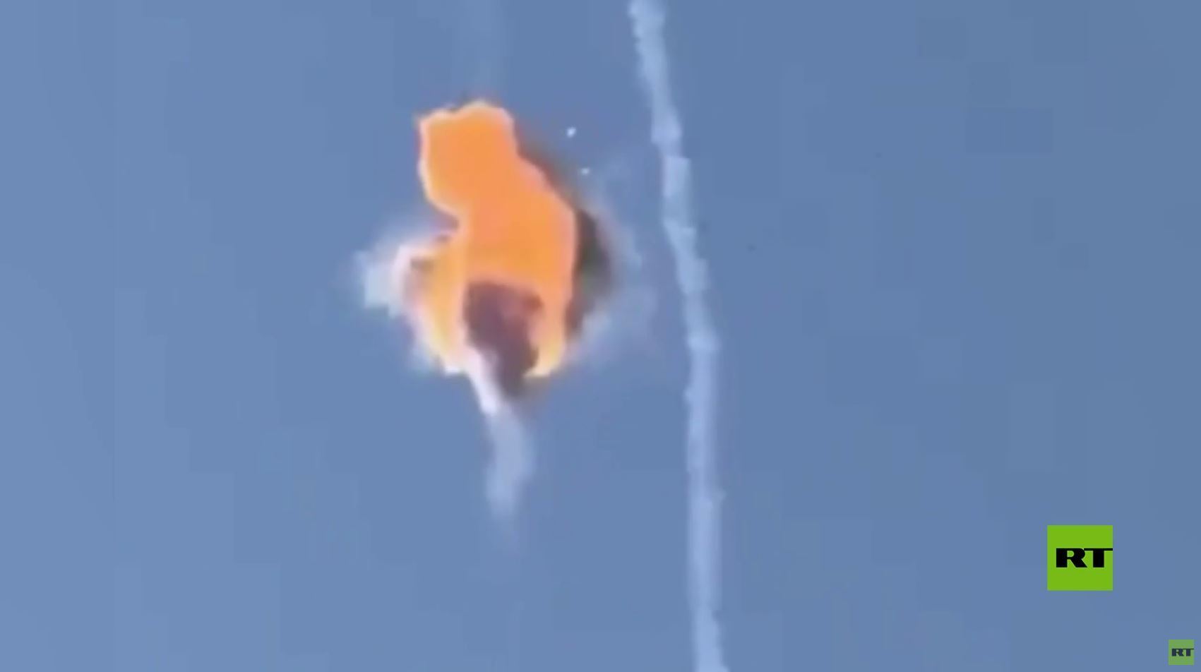 مواقع إيرانية تتداول فيديو لـ "إسقاط مقاتلة من طراز "F-35"
