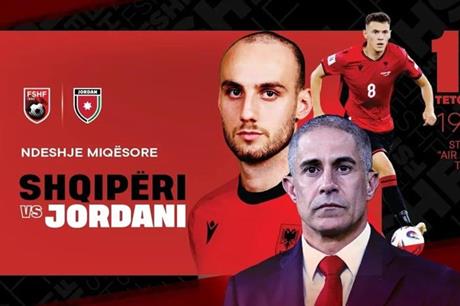 ألبانيا تعلن عن مباراة ودية ضد النشامى - ملاعب
