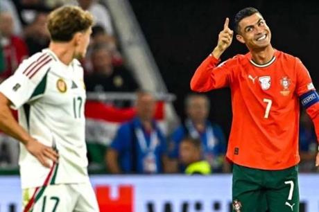 البرتغال تنجو من فخ المجر.. ورونالدو يسجل رقمًا قياسيًا جديدًا - ملاعب