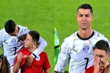 بعد أن أبكاه فرحا.. رونالدو يهدي